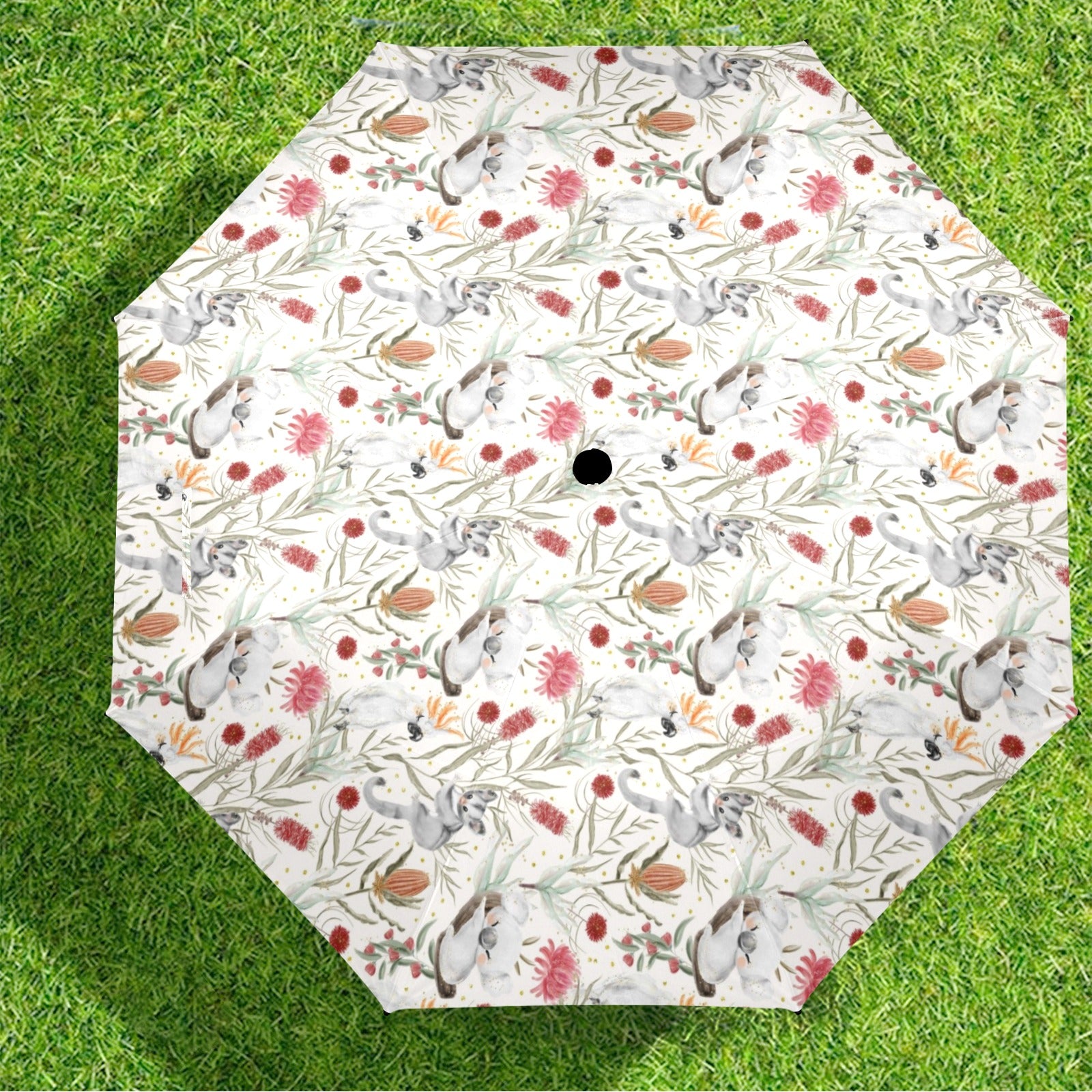 Australian Plants And Animals Umbrella