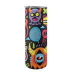 Monster Kids - 20oz Tall Skinny Tumbler with Lid and Straw
