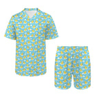 Rubber Ducks Men's Hawaiian Shirt & Shorts Set