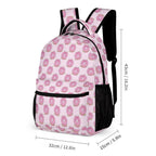 Pink Cat Doughnuts Backpack, Lunch Bag & Pencil Case Set