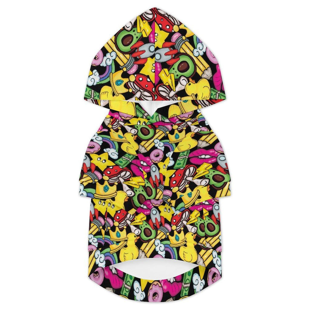 Bright And Cute Pet Hoodie (Large Size)