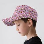 Fast Food Kids Baseball Cap Kids Baseball Hat Food Printed Offshore