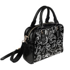 Monsters In Black And White - Shoulder Handbag (Model 1634) Shoulder Handbags (1634)