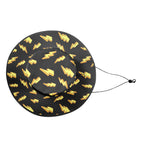 Lightning Bolts Wide Brim Bucket Hat Wide Brim Bucket Hat comic Printed Offshore