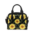 Painted Sunflowers Shoulder Handbag
