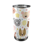 Baby Animals - 20oz Mobile Tumbler with Lid (Black Lock)