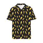 Lightning Bolts Men's Short Sleeve Hawaiian Shirt Men's Hawaiian Shirt (New) comic Printed Offshore