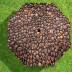Coffee Beans - Semi-Automatic Foldable Umbrella (Model U12) Semi-Automatic Foldable Umbrella (U12)