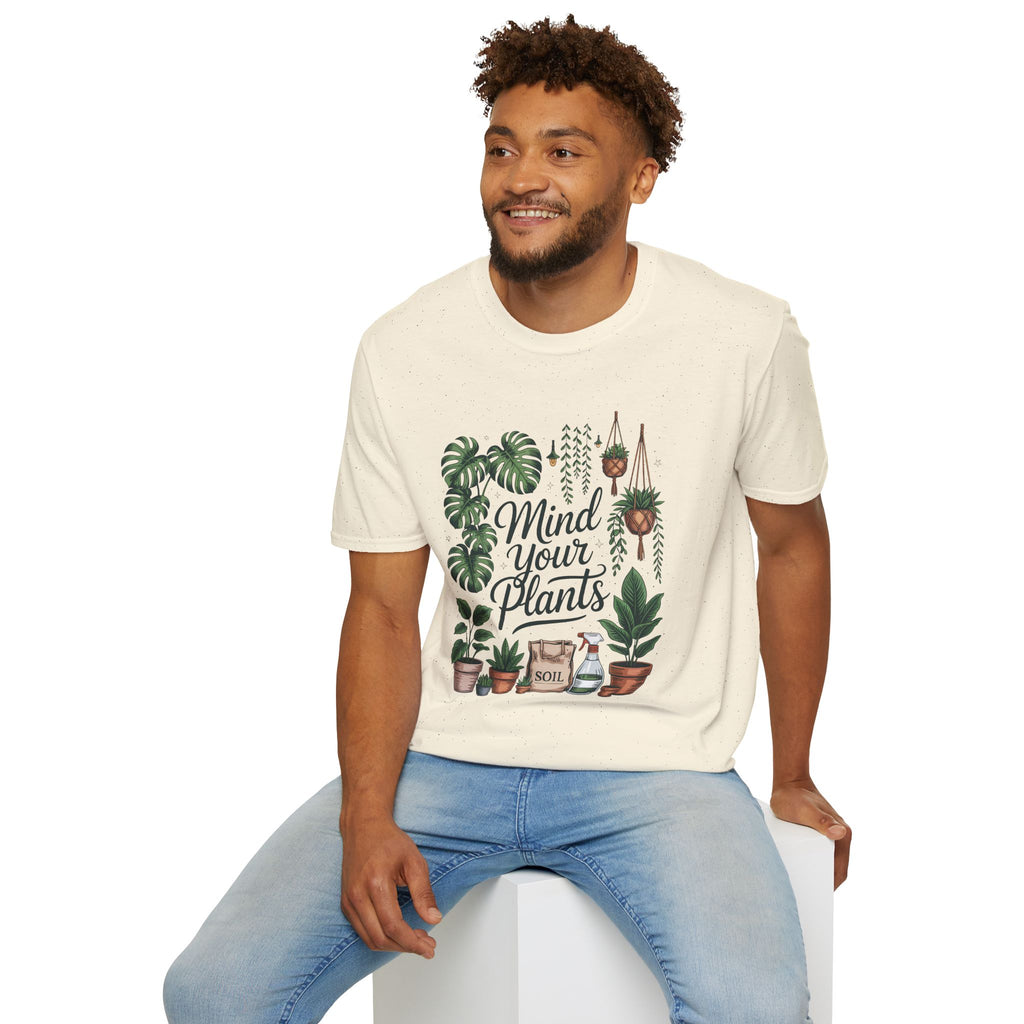 Mind Your Plants - Unisex Softstyle T-Shirt