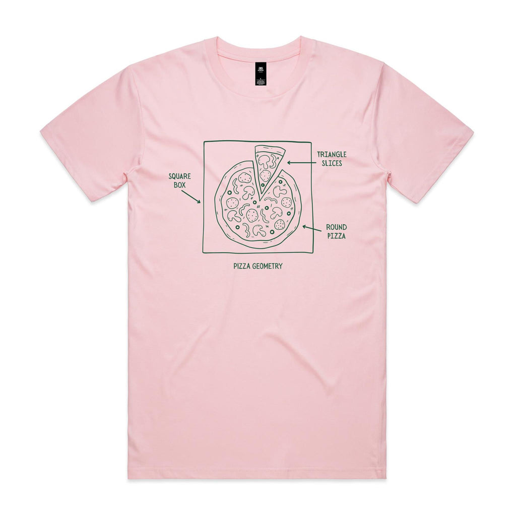 Pizza Geometry Men's AS Colour T-shirt