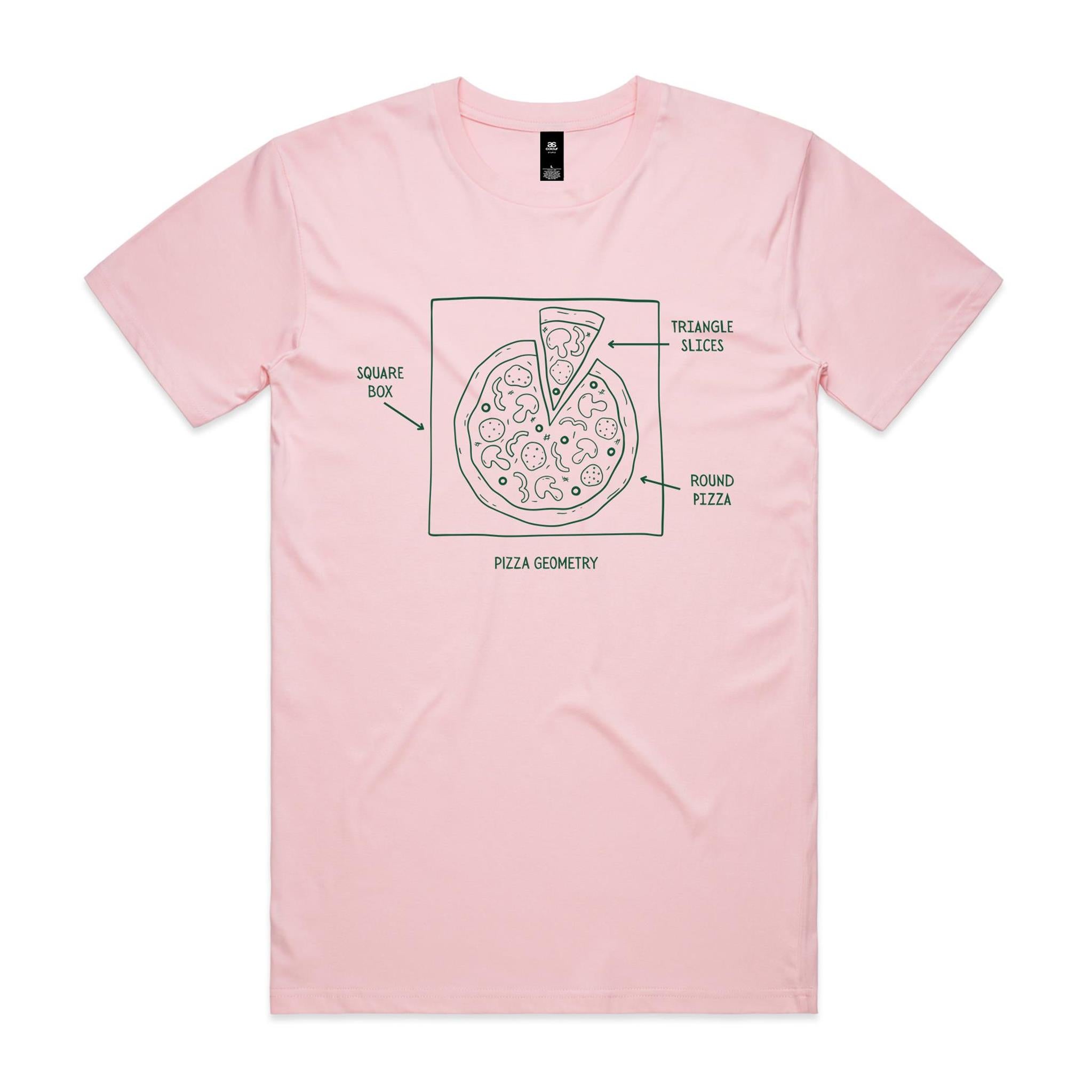 Pizza Geometry Men's AS Colour T-shirt