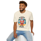 Summer Santa, Ho Ho Hold My Beer - Unisex Softstyle T-Shirt
