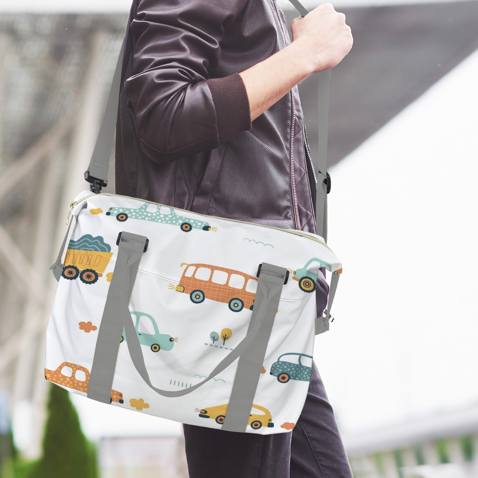 Cars Duffle Bag-Simple (Model 1715) Duffle Bag-Simple (1715)