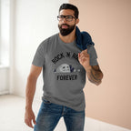 Rock 'N' Roll Forever - Men's Staple Tee Athletic Heather Mens Premium T-Shirt Music Printed in AU and US