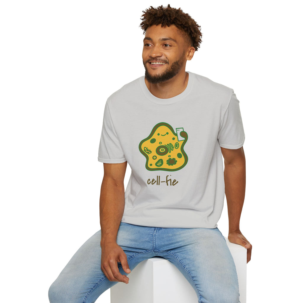 Cell-Fie, Selfie, Cell - Unisex Softstyle T-Shirt