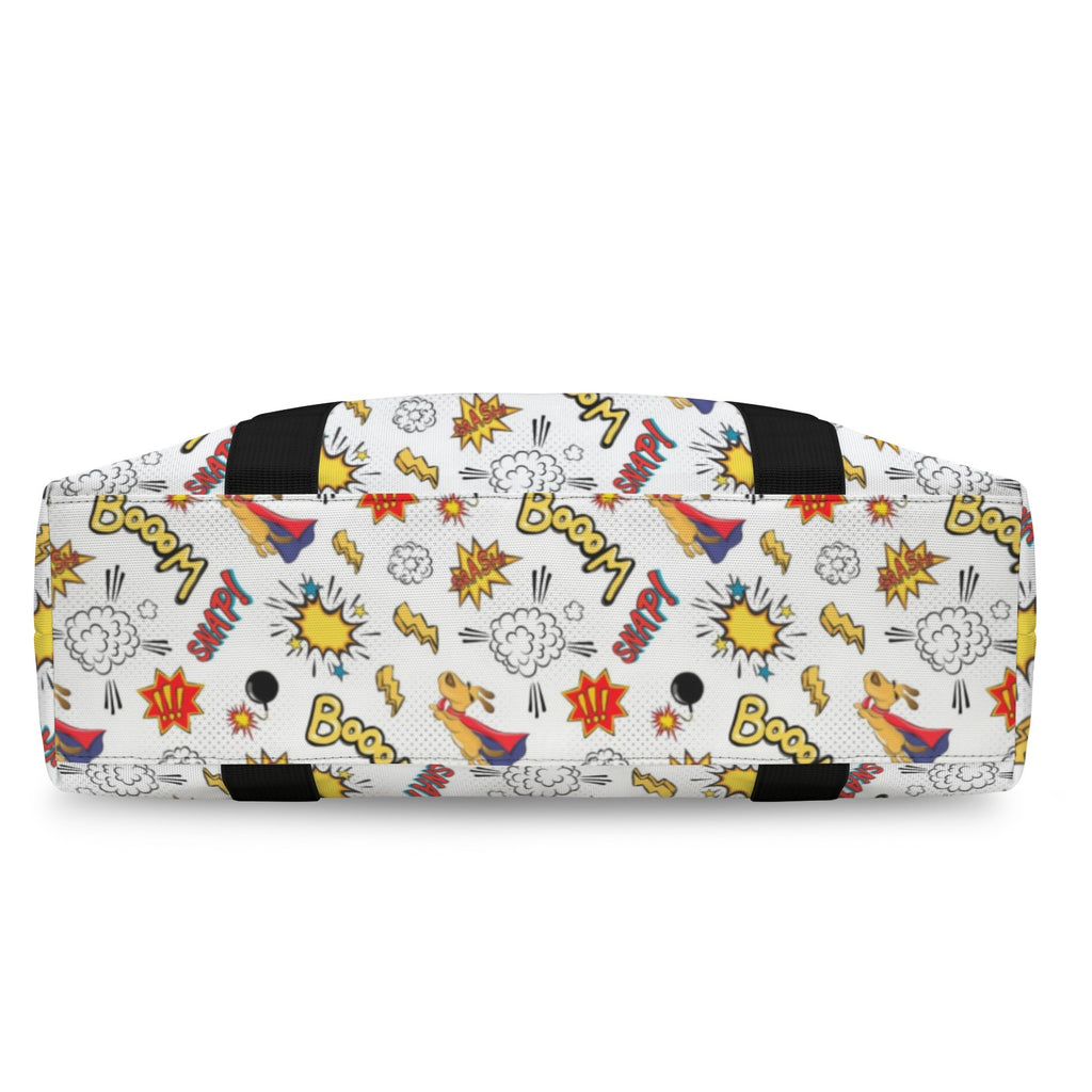 Super Dog Duffle Bag-Simple (Model 1715) Duffle Bag-Simple (1715)