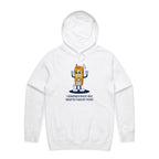 I Remember When I Was Smarter Than My Phone - Mens Hoodie White Mens Hoodie Printed In Australia Tech