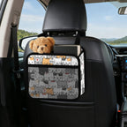 Cat Hello Car Seat Back Organiser Car Seat Back Organiser animal Printed Offshore