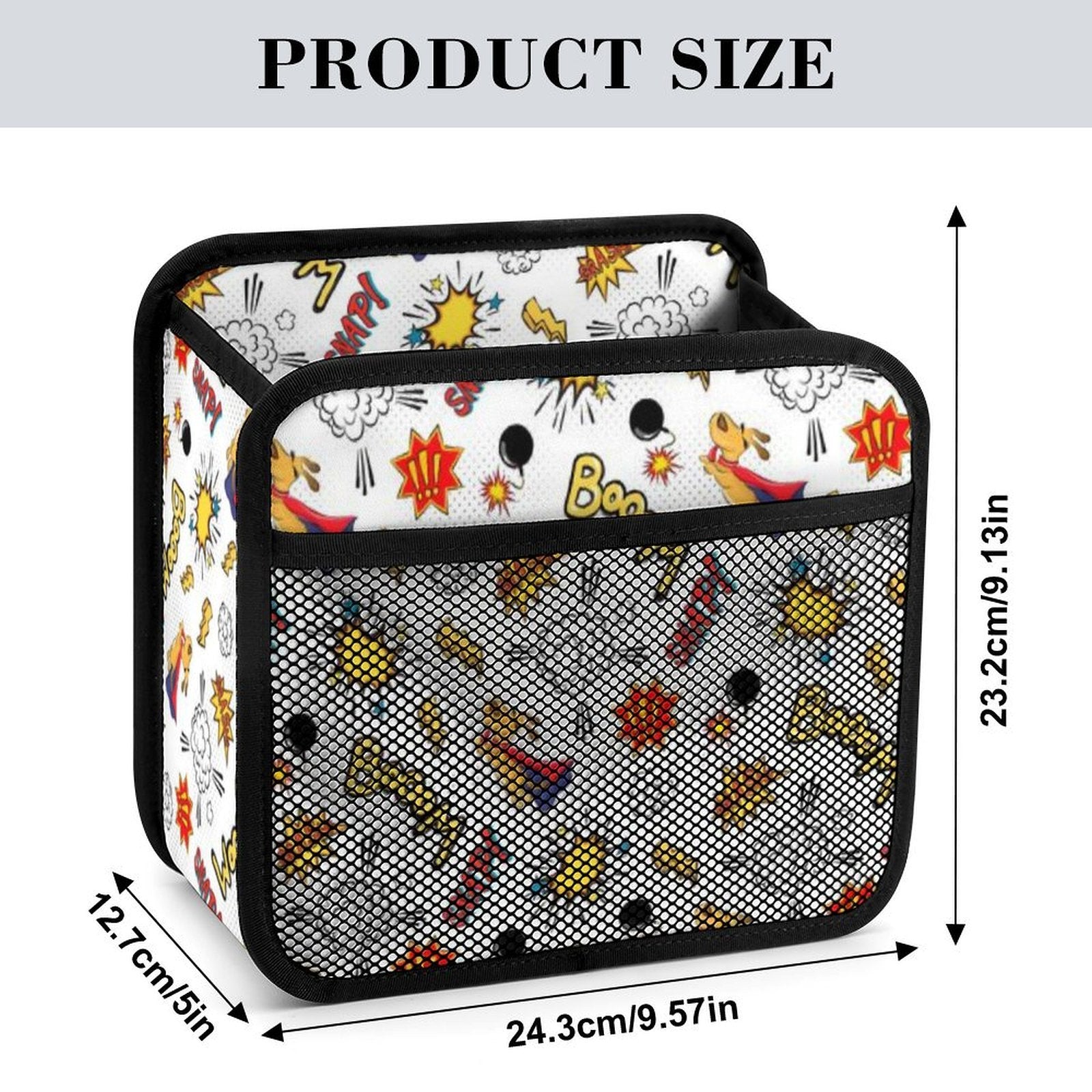 Super Dog Car Seat Back Organiser Car Seat Back Organiser animal comic Printed Offshore
