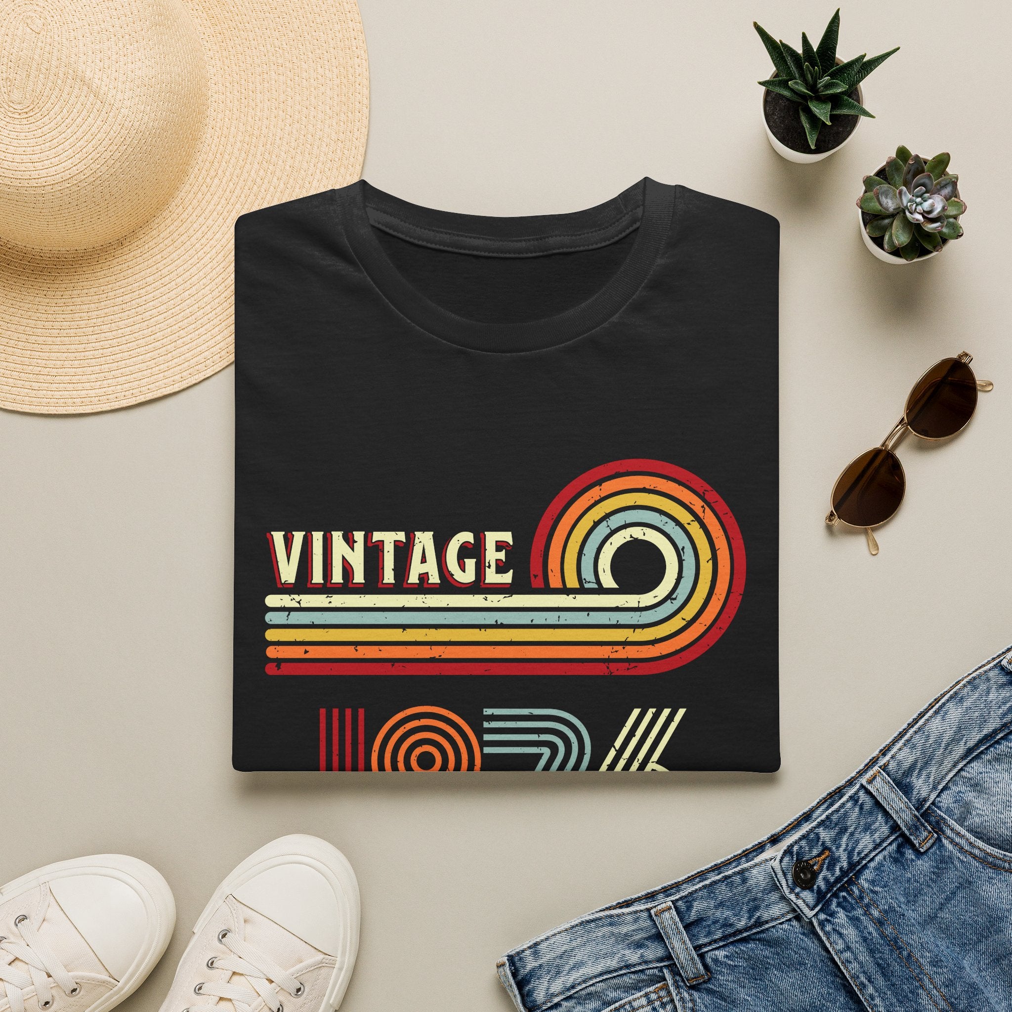 Turning 50, Vintage 1976 Unisex Softstyle T-Shirt T-Shirt Australian Printer Birthday Retro
