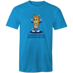 I Remember When I Was Smarter Than My Phone - Mens T-Shirt Arctic Blue Mens T-shirt Printed In Australia Retro Tech