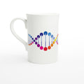 DNA - White 10oz Porcelain Slim Mug Default Title Porcelain Mug Globally Fulfilled Science