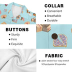 Classic Aussie Food Icons Men's Hawaiian Shirt (New)