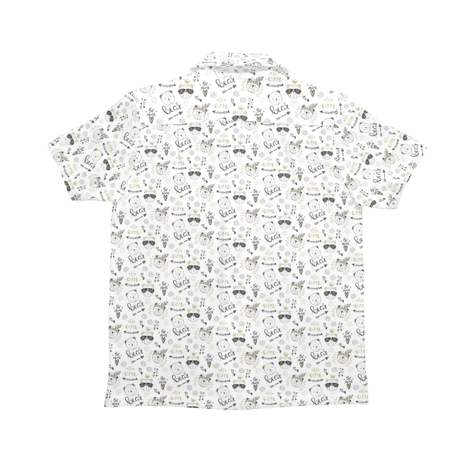 Bears Senior Kids Hawaiian Shirt