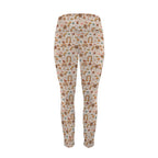 Peace And Love Women's High Waist Pockets Yoga Leggings Women's High Waist Pockets Yoga Leggings Printed Offshore Retro