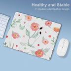 Blossoms Leather Mouse Pad Leather Mouse Pad Plants Printed Offshore