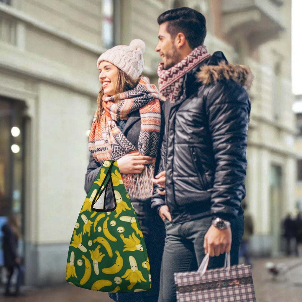 Happy Bananas - Collapsible Shopping Bag