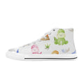 Hatching Dinosaurs Kids High Top Canvas Shoes US6Y Kids High Top Canvas Shoes animal Printed Offshore