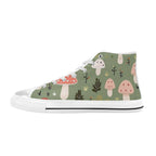 Toadstools - Men's High Top Canvas Shoes