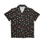 Candy Senior Kids Hawaiian Shirt Senior Kids Hawaiian Shirt 8-15 Food Printed Offshore
