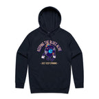 Keeping The Blues Alive - Mens Hoodie Navy Mens Hoodie Music Printed In Australia