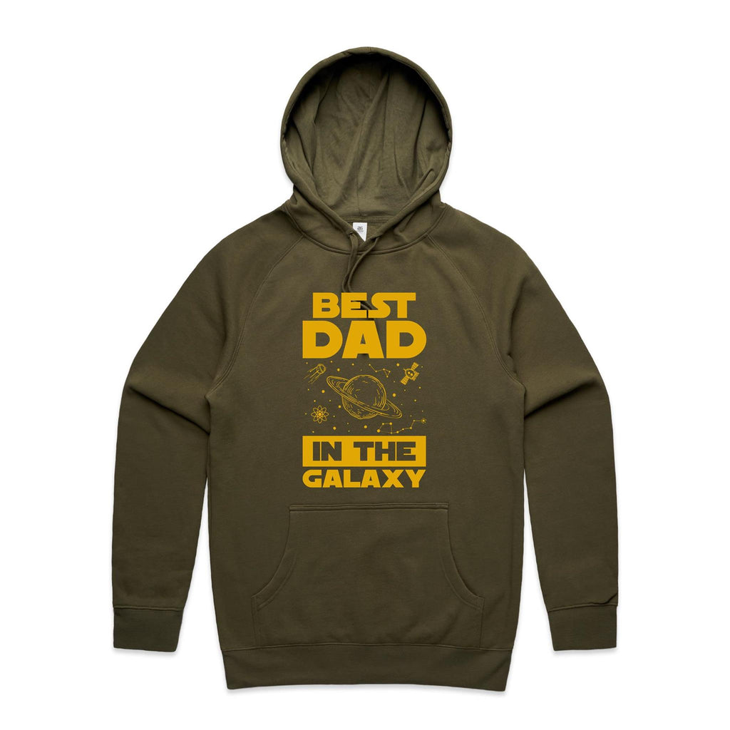 Best Dad In The Galaxy Men's AS Colour Hoodie