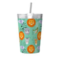 Safari Animals Small Stainless Steel Travel Mug Cup 12oz/350ml