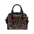 Music Notes - Shoulder Handbag (Model 1634) One size Shoulder Handbags (1634)