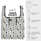 All About Space Foldable Shopping Bag