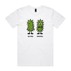 Bacteria Fronteria Men's AS Colour T-shirt White Mens T-shirt Printed In Australia Science