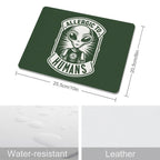Allergic To Humans, Alien Leather Mouse Pad Leather Mouse Pad Printed Offshore Sci Fi