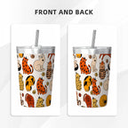 Cat Nap Small Stainless Steel Travel Mug Cup 12oz/350ml