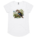 Kookaburra Womens AS Colour Scoop Neck T-Shirt