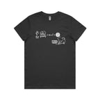 Cat String Theory Physics Women's AS Colour T-shirt