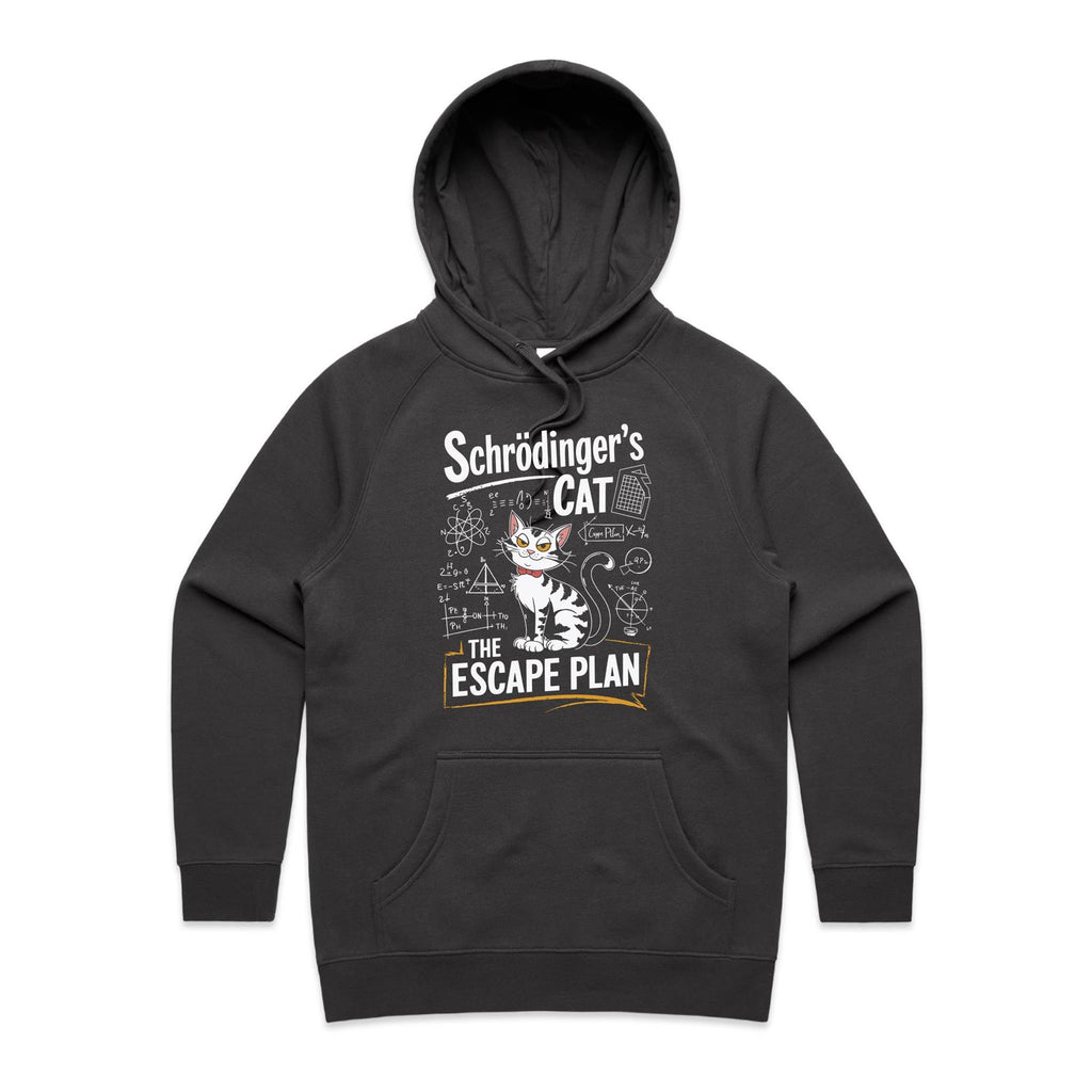 Schrodinger's Cat The Escape Plan Women's AS Colour Hoodie