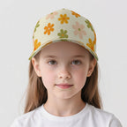 Cute Daisies Kids Baseball Cap Kids Baseball Hat Plants Printed Offshore