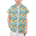 Pineapple Coconut Senior Kids Hawaiian Shirt