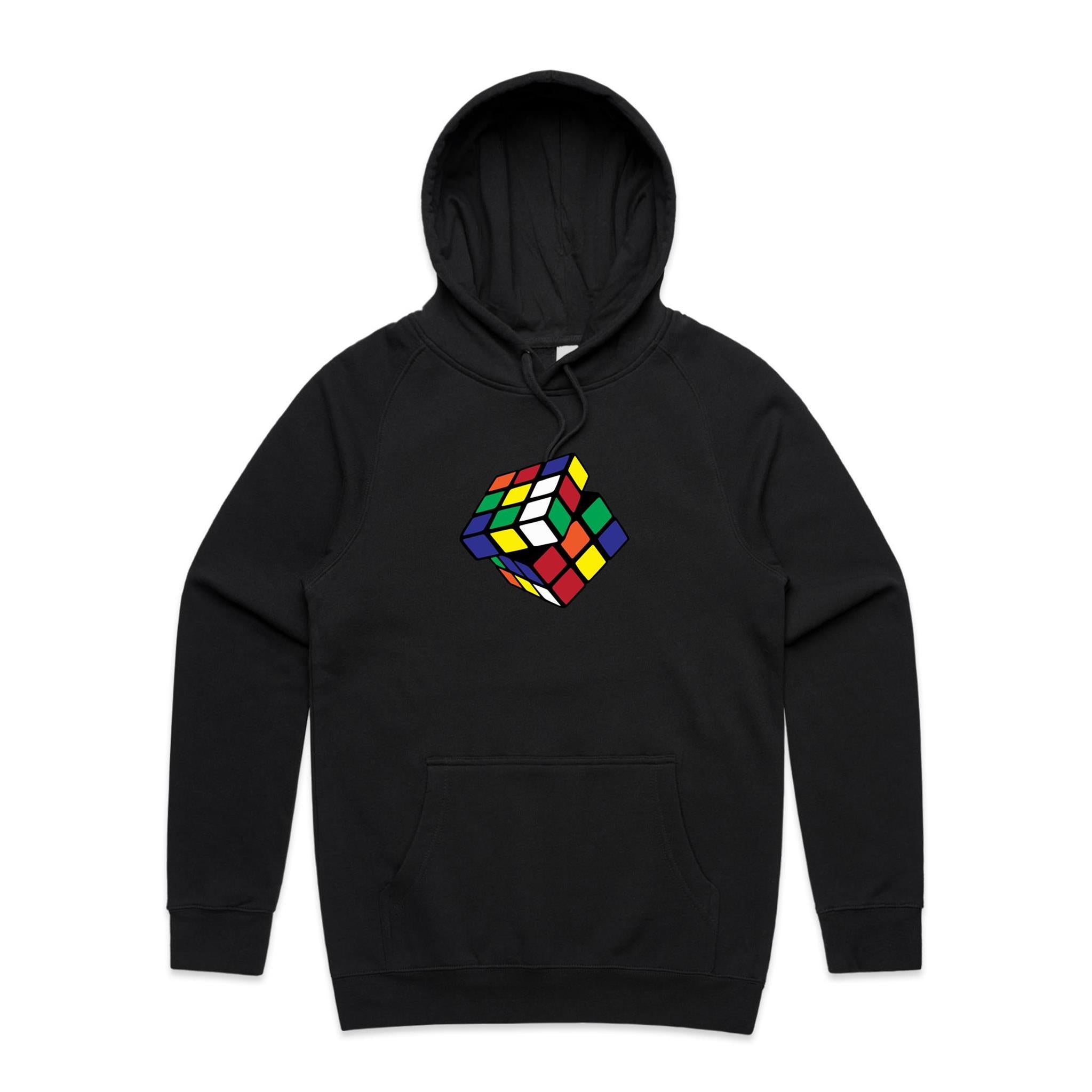 Game Cube - Mens Hoodie Black Mens Hoodie Games Printed In Australia
