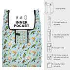Parrots Foldable Shopping Bag