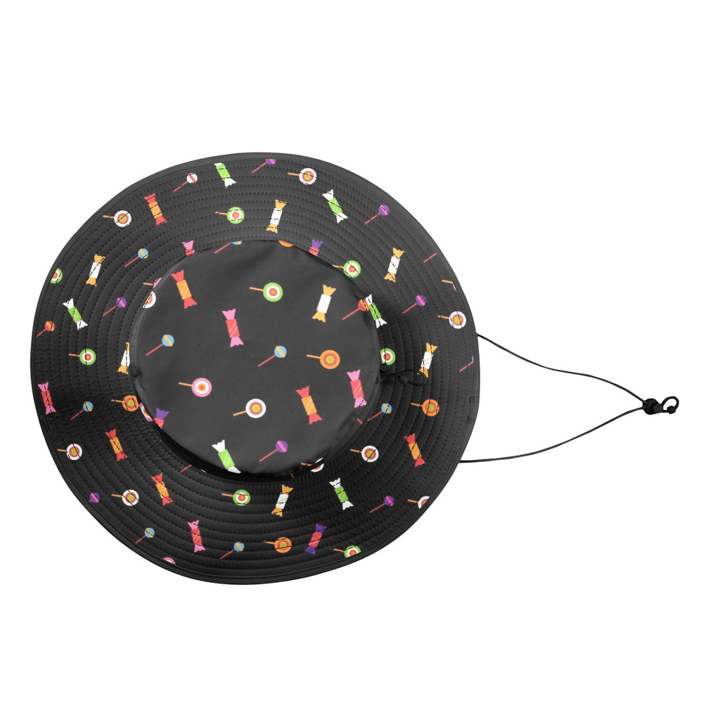 Candy - Wide Brim Bucket Hat Wide Brim Bucket Hat Food Printed Offshore